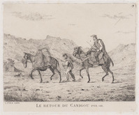 KG 08333
<br/>
'Le retour du Canigou'
<br/>
<em>Siccama, jhr Louis Charles Hora (1807-1880)</em>